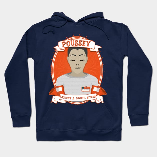 Poussey Hoodie by Oneskillwonder